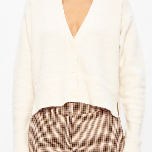 All Saints Vika Cardigan in Cream - Picture 3 of 4